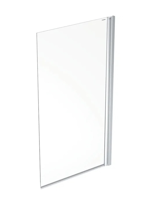 Шторка для ванны Geberit Geo 80х150 см прозрачное стекло 560.118.00.2