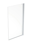Шторка для ванны Geberit Geo 80х150 см прозрачное стекло 560.118.00.2
