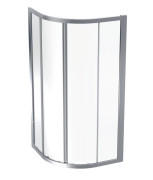 Душовий куточок Geberit Geo 90х90 см прозоре скло/сріблястий профіль 560.121.00.2