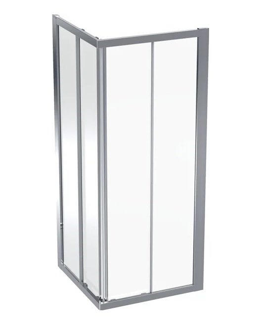 Душовий куточок Geberit Geo 80х80 см прозоре скло/сріблястий профіль 560.112.00.2