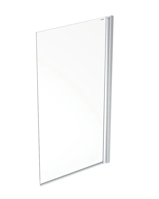 Шторка для ванни Geberit Geo 80х150 см прозоре скло 560.118.00.2