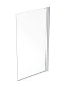 Шторка для ванни Geberit Geo 80х150 см прозоре скло 560.118.00.2