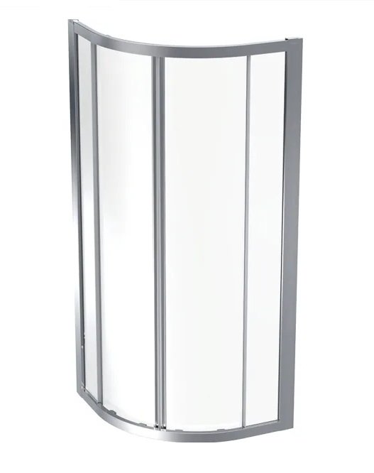 Душевой уголок Geberit Geo 80х80 см прозрачное стекло/серебристый профиль 560.111.00.2