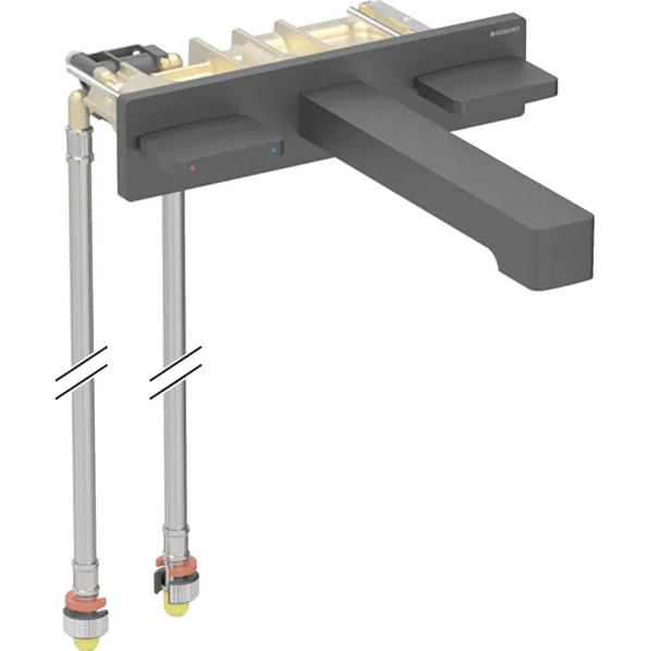 Смеситель для раковины Geberit ONE для монтажного элемента Geberit ONE латунь/цинковый сплав черный матовый 116.461.14.1