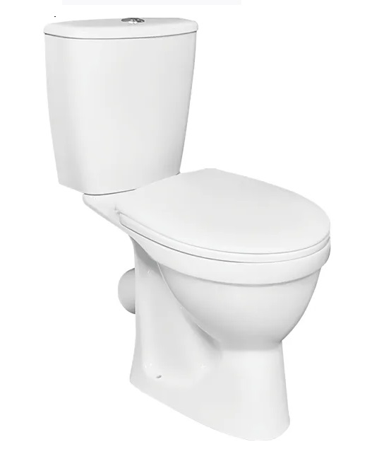 Унитаз-компакт Kolo Antysplash 36,5х62,5 см с сиденьем с крышкой сантехнический фарфор белый 209905UA