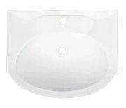 Раковина для ванной Kolo Solas 56х45 см сантехнический фарфор белый 101456UA