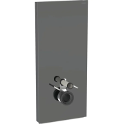 Сантехнический модуль Geberit Monolith Plus для подвесного унитаза лава стекло/алюминий черный хром 131.231.JK.7