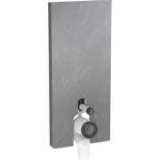 Сантехнический модуль Geberit Monolith Plus для напольного унитаза керамика/алюминий сланец/черный хром 131.233.00.7