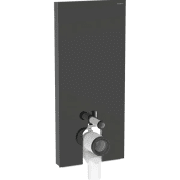Сантехнический модуль Geberit Monolith Plus для напольного унитаза стекло/алюминий черный 131.233.SJ.7