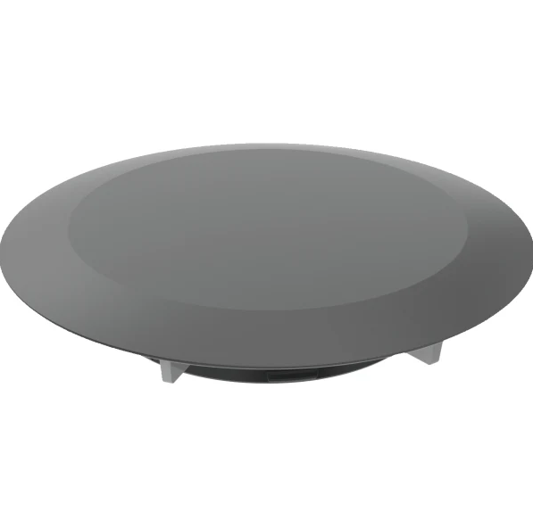 Кришка зливного отвору Geberit d90 для сифона для душових піддонів висота гідрозатвору 30/50 мм чорний матовий 150.265.14.1