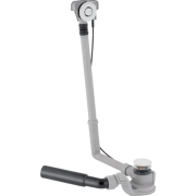 Слив-перелив для ванны Geberit d52 с кнопкой PushControl декоративным комплектом и соединительным коленом глянцевый хром 150.757.21.6