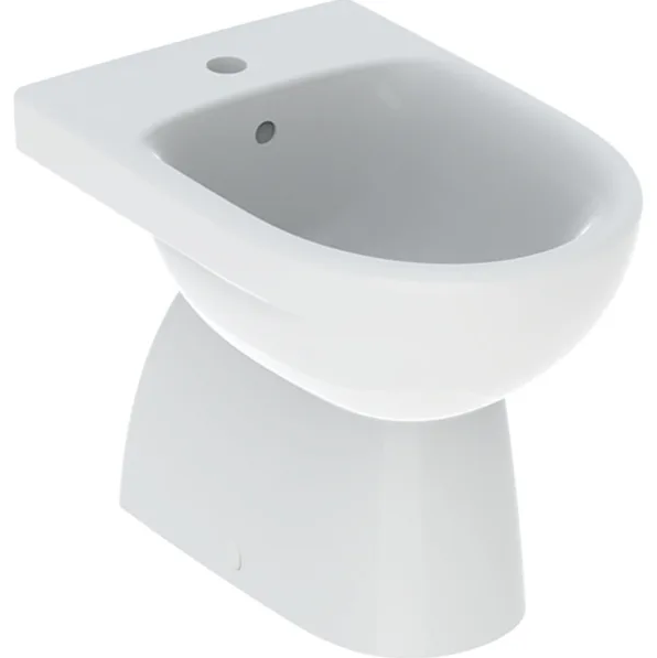 Биде напольное Geberit Selnova 35,8х52 см сантехнический фарфор белый 500.288.01.7