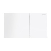 Кнопка смыва Geberit Sigma 70 двойной смыв стекло белый 115.622.SI.1