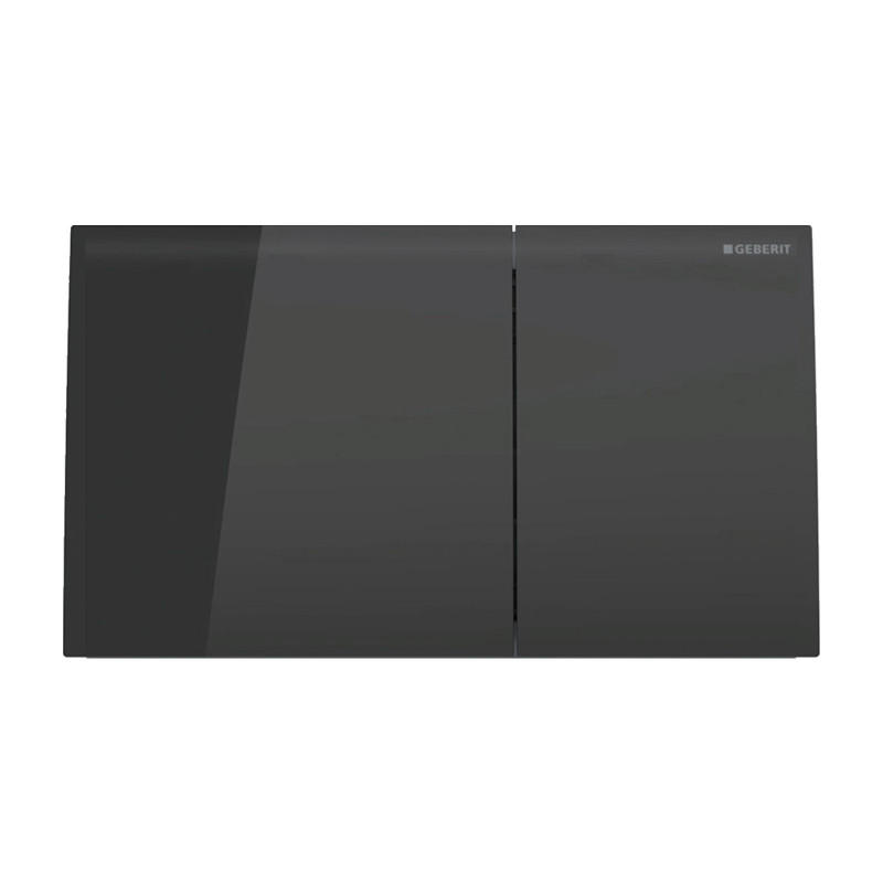 Кнопка змиву Geberit Sigma 70 подвійний змив скло чорний 115.622.SJ.1