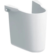 Полупьедестал для раковины Geberit Selnova сантехнический фарфор белый 500.329.01.7