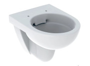 Унітаз підвісний Geberit Selnova Compact 35,5х48 см сантехнічний безободковий фарфор білий 500.349.01.7