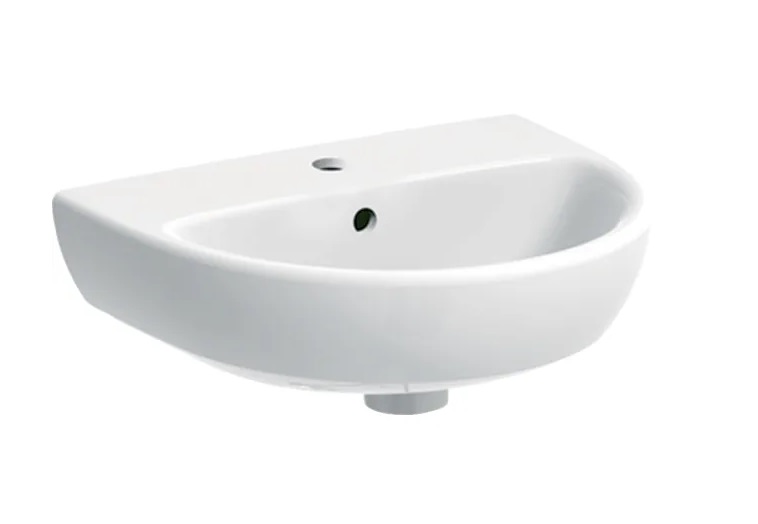 Раковина для ванной Geberit Selnova 45х37 см сантехнический фарфор белый 500.324.01.7