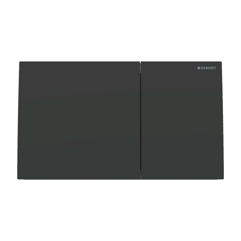 Кнопка смыва Geberit Sigma 70 двойной смыв нержавеющая сталь черный матовый 115.622.14.1