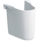 Полупьедестал для раковины Geberit Selnova сантехнический фарфор белый 500.329.01.7