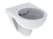 Унитаз подвесной Geberit Selnova Compact 35,5х48 см безободковый сантехнический фарфор белый 500.349.01.7