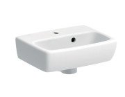 Раковина для ванної Geberit Selnova Square 36х28 см сантехнічна порцеляна білий 500.316.01.7