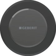 Система электронного управления смывом унитаза Geberit для смывного бачка скрытого монтажа Sigma 12 см латунь черный матовый 115.937.14.6