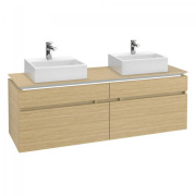 Тумба під раковину Villeroy&Boch Legato 160х55 см з підсвічуванням ДСП північний дуб B677L0VJ