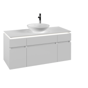 Тумба под раковину Villeroy & Boch Legato 120х55 см с подсветкой ДСП белый матовый B578L0MS