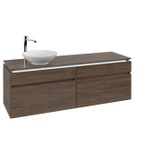 Тумба под раковину Villeroy & Boch Legato 160х55 см с подсветкой ДСП дуб аризона B596L0VH