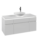 Тумба под раковину Villeroy & Boch Legato 120х55 см с подсветкой ДСП белый матовый B578L0MS