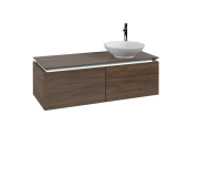 Тумба под раковину Villeroy & Boch Legato 120х38 см с подсветкой ДСП дуб аризона B581L0VH