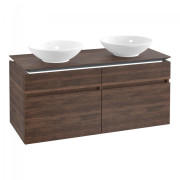 Тумба под раковину Villeroy & Boch Legato 120х55 см с подсветкой ДСП дуб аризона B584L0VH