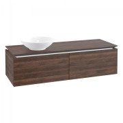 Тумба під раковину Villeroy & Boch Legato 140х38 см з підсвічуванням ДСП дуб аризона B587L0VH
