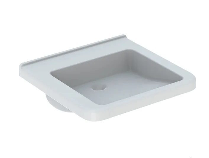 Раковина для ванної Geberit Selnova Comfort Square 55х52,5 см сантехнічна порцеляна білий 500.787.01.7