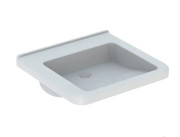 Раковина для ванної Geberit Selnova Comfort Square 55х52,5 см сантехнічна порцеляна білий 500.787.01.7