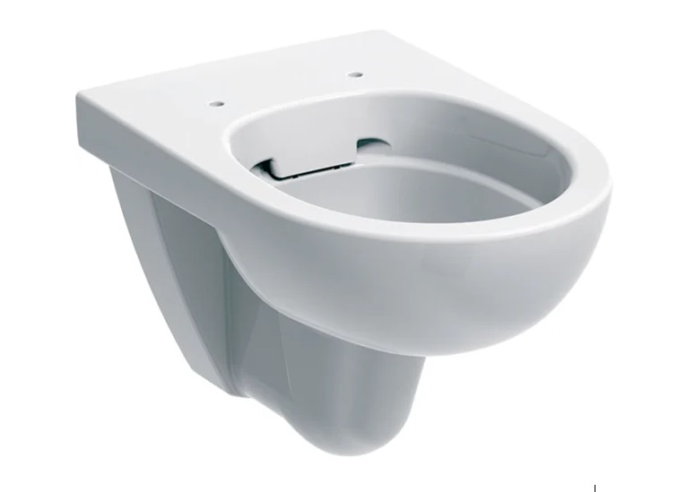 Унітаз підвісний Geberit Selnova 35,5х53 см безободковий сантехнічний фарфор білий 501.045.00.7