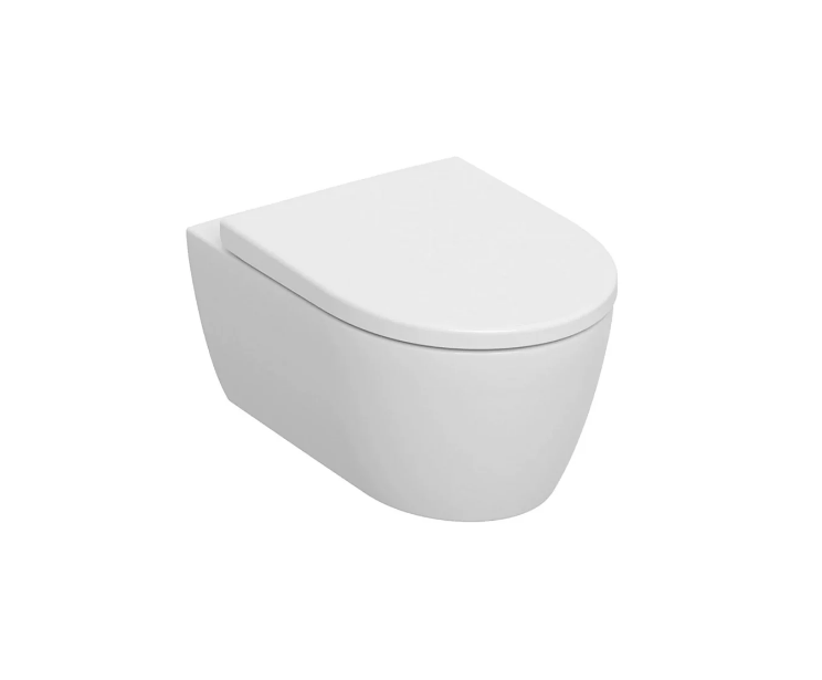 Унітаз підвісний Geberit Icon 36х53 см безободкове сидіння Soft Close кераміка альпійський білий/матовий 501.663.JT.1.1