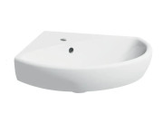 Раковина для ванної Geberit Selnova кутова 59х56 см сантехнічна порцеляна білий 501.050.00.5