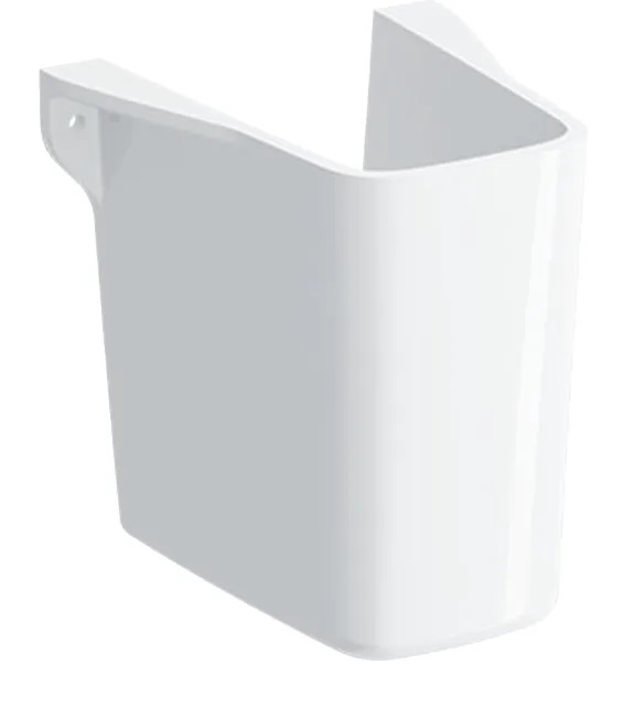 Напівп'єдестал для раковини Geberit Selnova Square сантехнічний фарфор білий 501.477.00.7