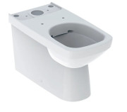Чаша унитаза-компакта Geberit Selnova Square 35,5х68 см сантехнический фарфор белый 500.489.01.7