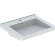 Раковина для ванной Geberit Selnova Comfort Square 55х52,5 см сантехнический фарфор белый 500.785.00.7