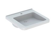 Раковина для ванной Geberit Selnova Comfort Square 55х52,5 см сантехнический фарфор белый 500.786.00.7