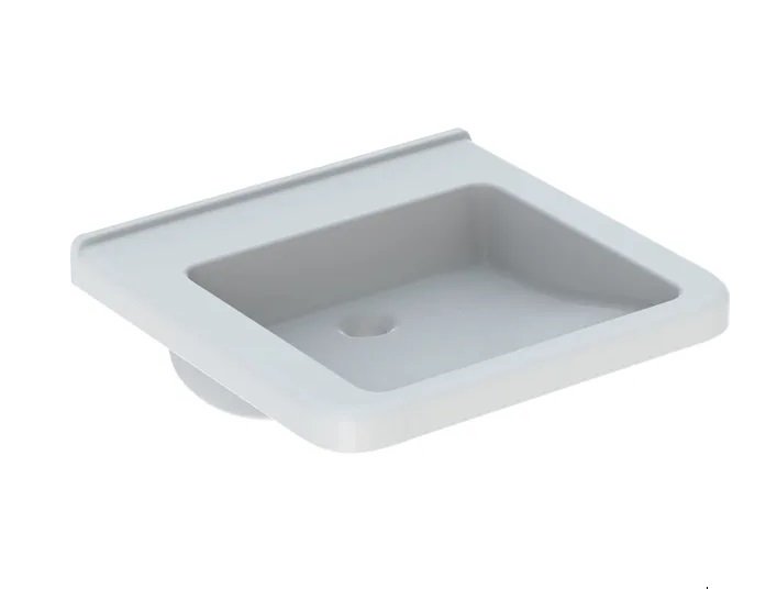 Раковина для ванної Geberit Selnova Comfort Square 55х52,5 см сантехнічна порцеляна білий 500.787.01.7