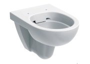 Унитаз подвесной Geberit Selnova 35,5х53 см безободковый сантехнический фарфор белый 501.045.00.7
