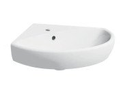 Раковина для ванной Geberit Selnova угловая 59х56 см сантехнический фарфор белый 501.050.00.5