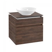 Тумба под раковину Villeroy & Boch Legato 60х55 см с подсветкой ДСП дуб аризона B568L0VH