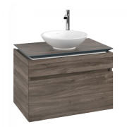 Тумба под раковину Villeroy & Boch Legato 100х55 см с подсветкой ДСП каменный дуб B572L0RK