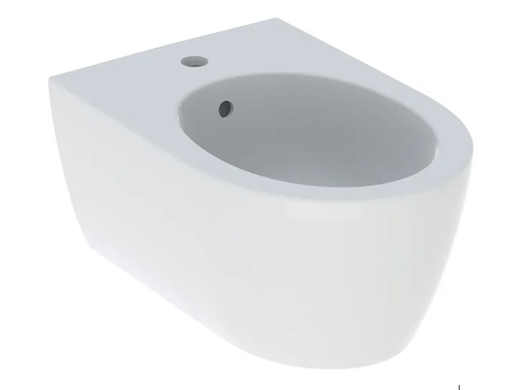 Біде підвісне Geberit iCon 35,5х53 см сантехнічний фарфор білий 501.898.00.1