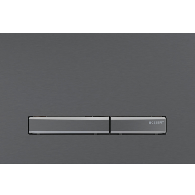 Кнопка смыва Geberit Sigma 50 двойной смыв цинковый сплав черный хром 115.671.QD.2