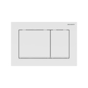 Кнопка змиву Geberit Omega 30 подвійний змив пластик білий 115.080.11.1